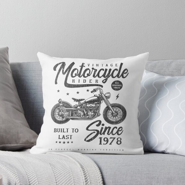 Item preview, Vintage Motorcycle Bikers Motorbike Birthday 1978 designed and sold by JRRTs.