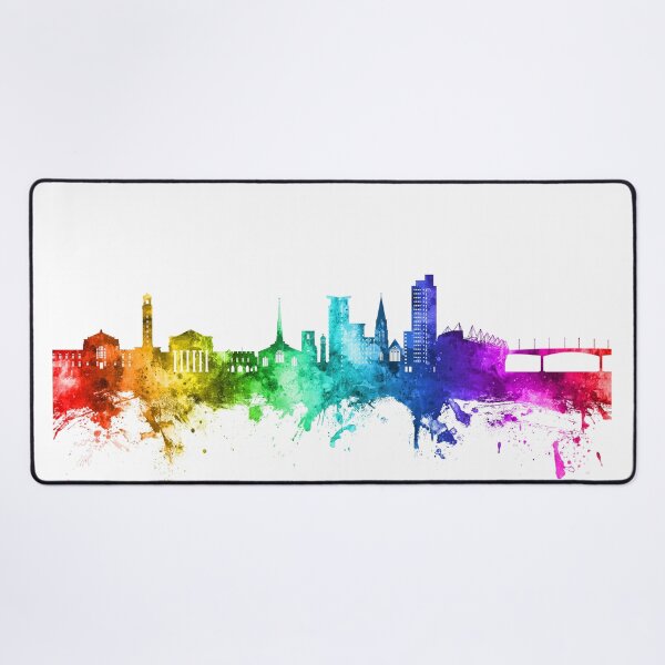 Artikelvorschau, Skyline von Southampton, England entworfen und verkauft von ArtPrints.