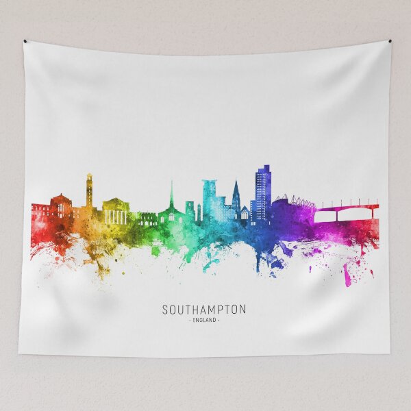 Item preview, Southampton England Skyline designed and sold by ArtPrints.