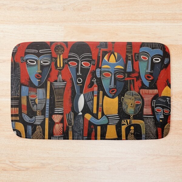 Item preview, Congolese Abstract Figures African Heritage Art designed and sold by GSizzle1.