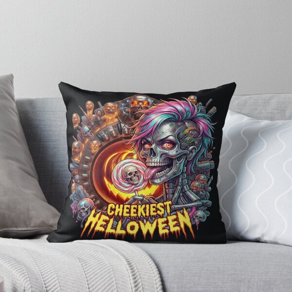 Item preview, Halloween Cyber Girl Lollipop Skull Neon designed and sold by Voodoo Store Paranormal Collections.