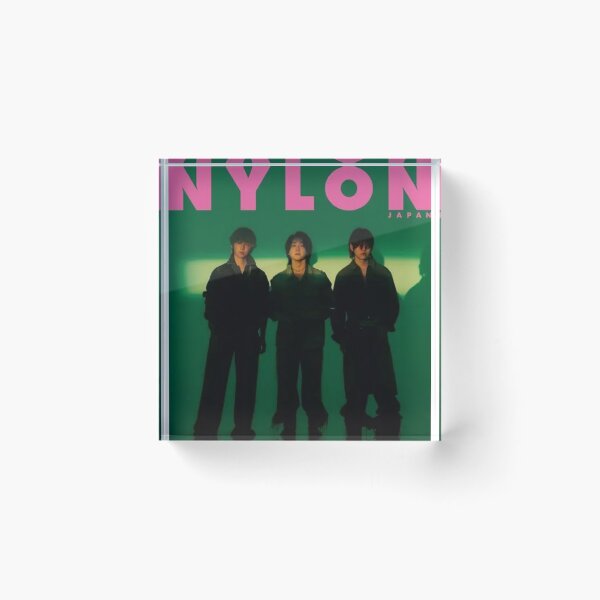 Item preview, Nylon Guys Japan Magazine Cover Fashion Music Original Custom Vintage Music Band Tee Unique Poster Wall Art designed and sold by Cool Robot Bro..