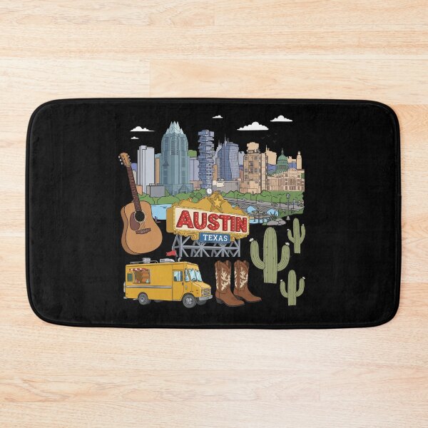 Item preview, Austin Texas Souvenir Horizonte Country Lover Hombres Austin designed and sold by DSWShirts.