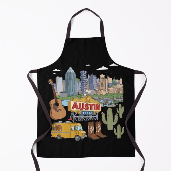 Artikelvorschau, Austin, Texas Souvenir Skyline Country Lover Men Austin entworfen und verkauft von DSWShirts.