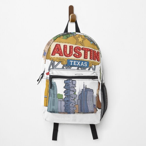 Artikelvorschau, Austin, Texas Souvenir Skyline Country Lover Men Austin entworfen und verkauft von DSWShirts.