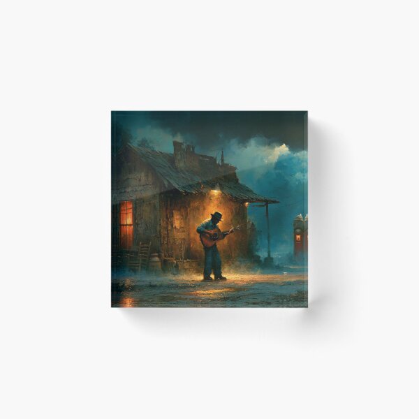Item preview, Mississippi Blues Crossroads Southern Gothic Art designed and sold by GSizzle1.