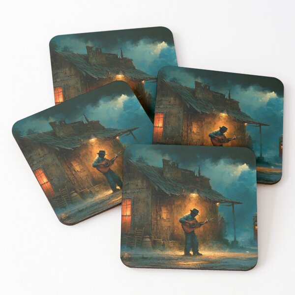 Item preview, Mississippi Blues Crossroads Southern Gothic Art designed and sold by GSizzle1.