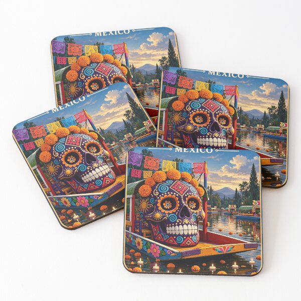 Item preview, Día de Muertos Mexico — Memories on the Water designed and sold by DibujandoPorfa.