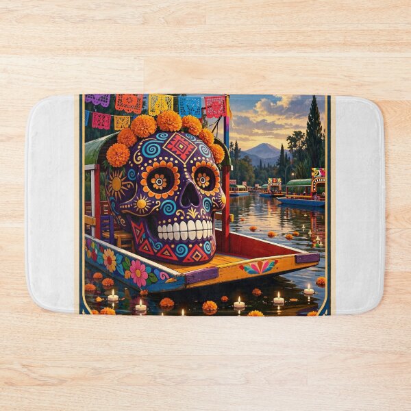Item preview, Día de Muertos Mexico — Memories on the Water designed and sold by DibujandoPorfa.