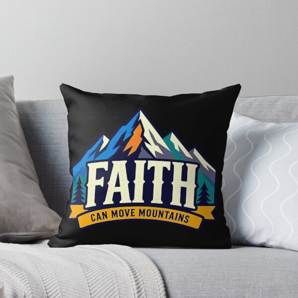 Item preview, Matthew 17:20 Faith Can Move Mountains designed and sold by plushism.