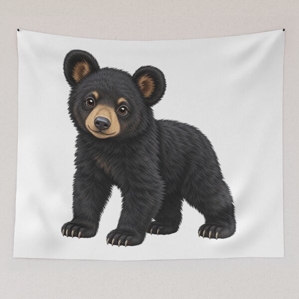 Item preview, Baby black bear designed and sold by RAMIRELLI.