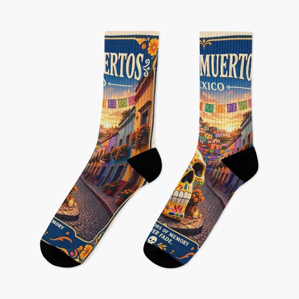 Item preview, Día de Muertos Mexico — Colors That Never Fade designed and sold by DibujandoPorfa.