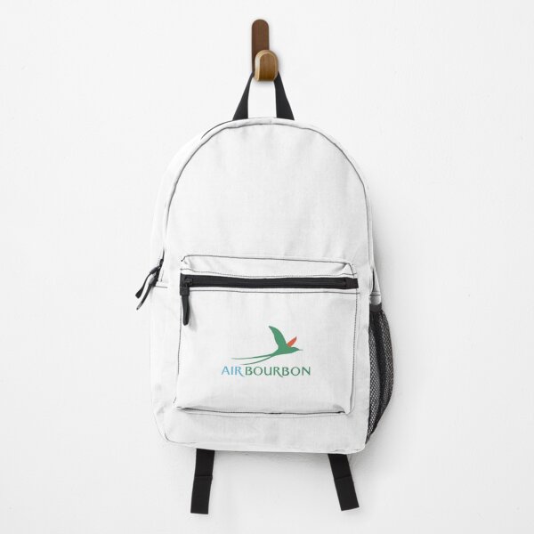 Item preview, Air Bourbon Airline Logo with Green Tropical Bird Emblem and Blue and Green Wordmark designed and sold by Veijo  A Raisan.