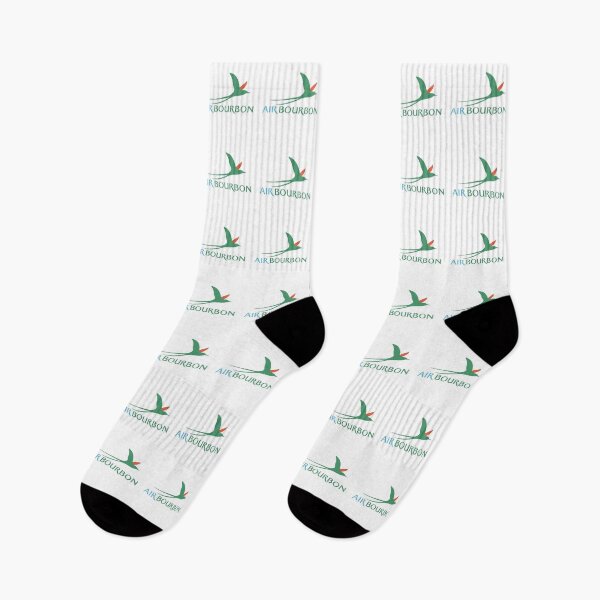 Item preview, Air Bourbon Airline Logo with Green Tropical Bird Emblem and Blue and Green Wordmark designed and sold by Veijo  A Raisan.