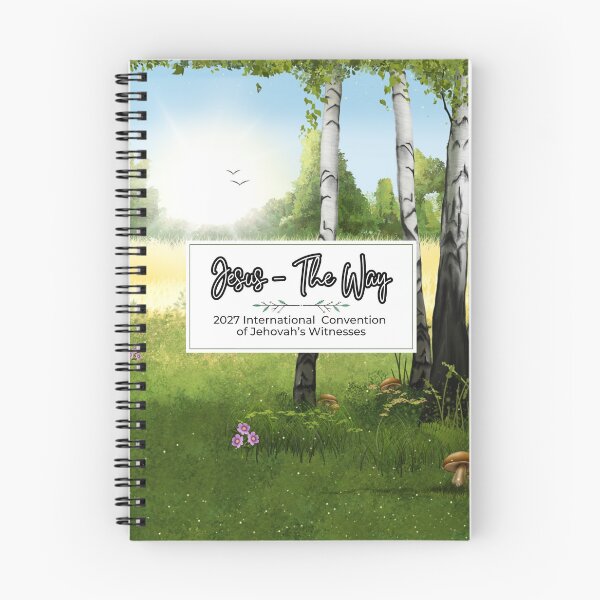 Item preview, Jesus-The Way - International Convention 2027 Notebook designed and sold by fsultesart.