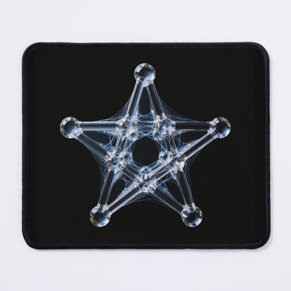 Item preview, five-pointed glass star designed and sold by Mike Kiev art.