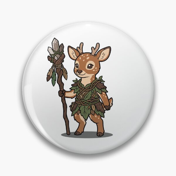 Artikelvorschau, D&D Hirsch-Druide - Kein Etikett entworfen und verkauft von VFXguy.
