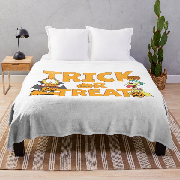 Item preview, Garfield Odie Garfield Halloween Trick Or Treat designed and sold by NotJustCats.