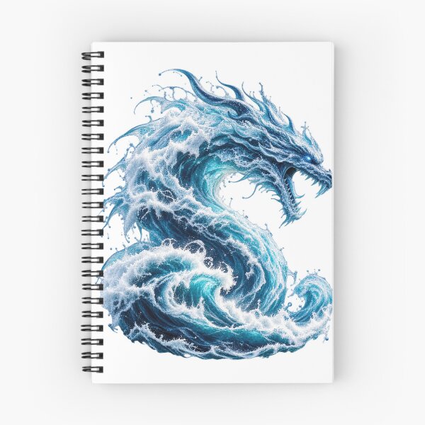 Item preview, Ocean Wave Dragon – Mythical Sea Creature Fantasy Ocean Art designed and sold by okay 2 look .