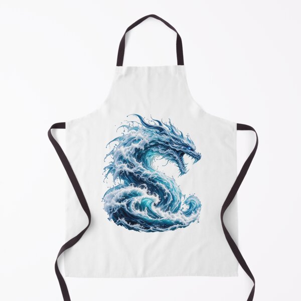 Item preview, Ocean Wave Dragon – Mythical Sea Creature Fantasy Ocean Art designed and sold by okay 2 look .