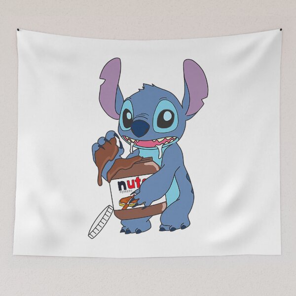 Artikelvorschau, Stitch isst heimlich Nutella entworfen und verkauft von Qattanious.