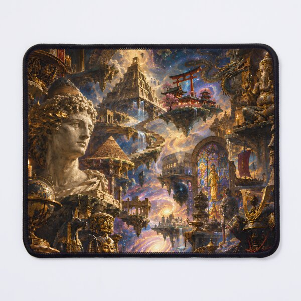 Item preview, Celestial Library of Ancient Wonders designed and sold by CosmixT.