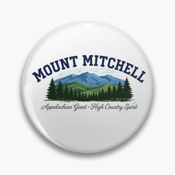 Item preview, Mount Mitchell North Carolina Vintage Mountain Badge - Appalachian Trail  designed and sold by anuggra.