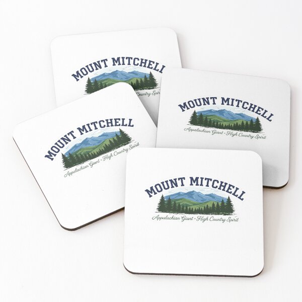 Aperçu de l'œuvre Mont Mitchell, Caroline du Nord - Insigne vintage de montagne - Sentier des Appalaches créée et vendue par anuggra.
