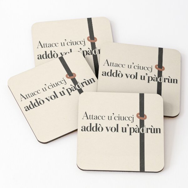 Item preview, Attacca l'asino dove vuole il padrone designed and sold by BariVHS.