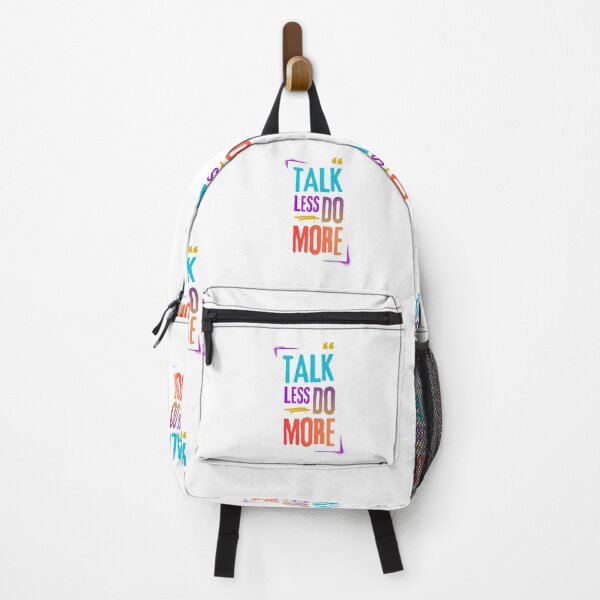 Item preview, Talk Less Do More Motivational Quote – Productivity & Action Mindset Design designed and sold by arnabscreativeworld.