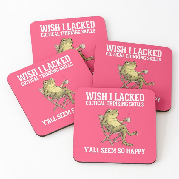 Item preview, Wish I Lacked critical Thinking Skills designed and sold by aponwao.