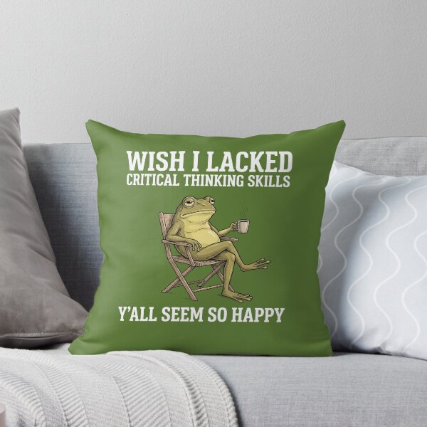Item preview, Wish I Lacked critical Thinking Skills designed and sold by aponwao.