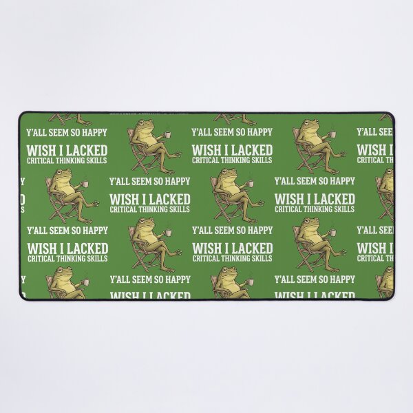 Item preview, Wish I Lacked critical Thinking Skills designed and sold by aponwao.
