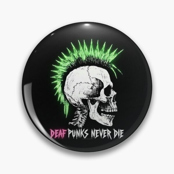 Item preview, Deaf Punk designed and sold by deafhoops1.