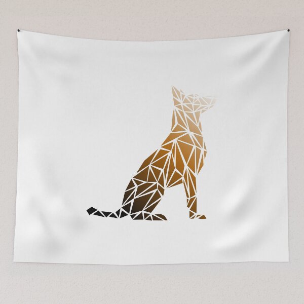 Item preview, Geometric Dog - Rust designed and sold by Espyr.Art.