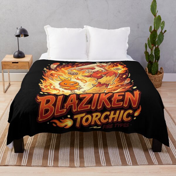 Item preview, Blaze Starter Retro Anime Art Spicy Chicken evolution fire type designed and sold by CuteKats.