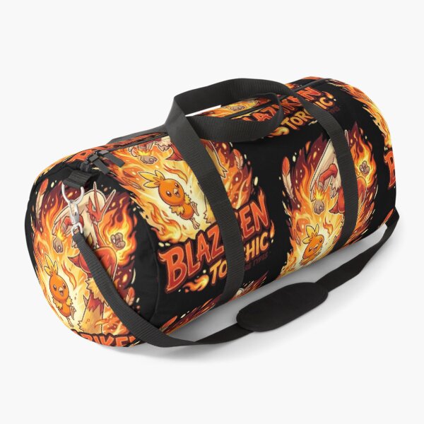 Item preview, Blaze Starter Retro Anime Art Spicy Chicken evolution fire type designed and sold by CuteKats.