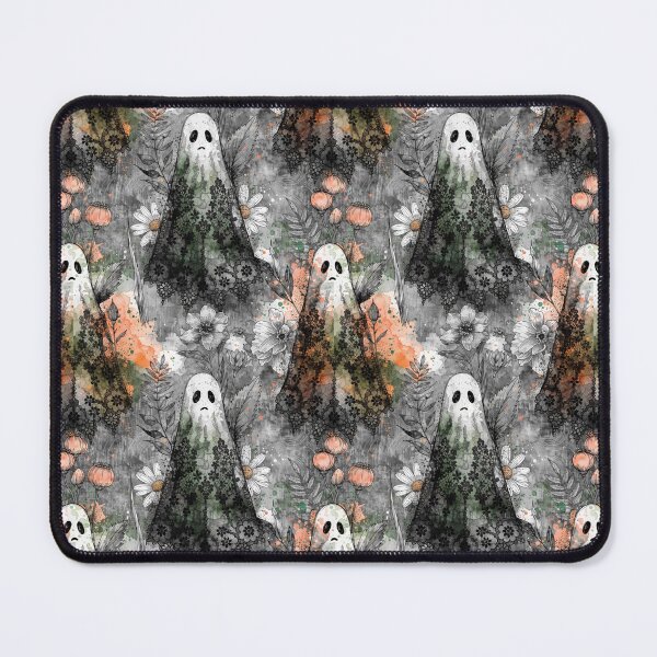Item preview, Dark Gothic Ghost Forest Halloween Pattern designed and sold by Camel & Quirk.