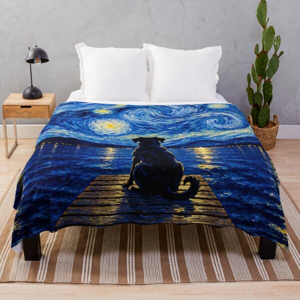 Item preview, Funny Appenzeller Sennenhund Dog Starry Night Painting Bridge Star Mom Dad Kids designed and sold by FurryHavenPH.