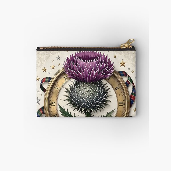 Item preview, Hogmanay Thistle and Tartan designed and sold by Sybille-Yates.