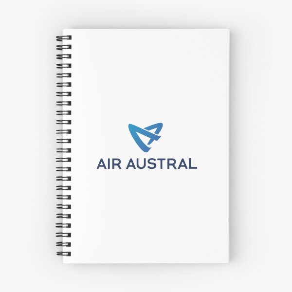 Item preview, Air Austral Airline Logo with Blue Gradient Abstract Emblem and Navy Wordmark designed and sold by Veijo  A Raisan.