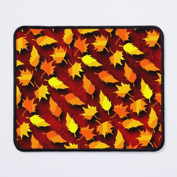 Item preview, Colourful Autumn Leaves Pattern designed and sold by Andrew Hitchen.