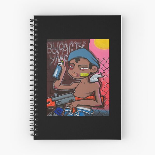 Item preview, Ill Grow Up Ill Die Edgy Cyberpunk Cartoon Art designed and sold by BlackHardTattoo.