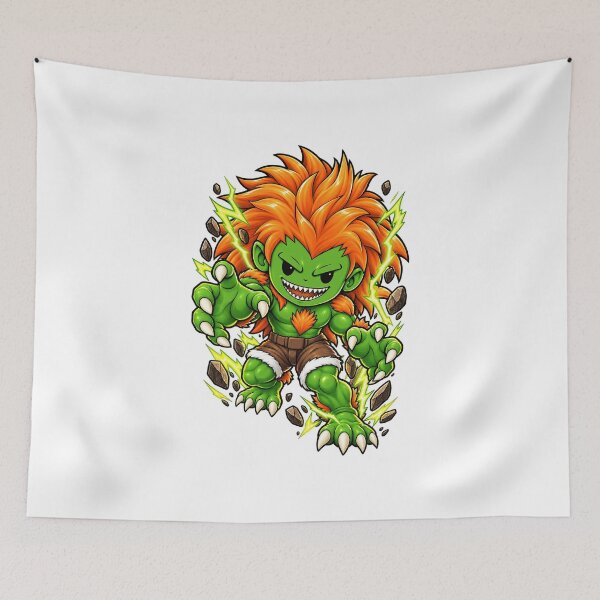 Item preview, Blanka Chibi designed and sold by RoyAGreen.