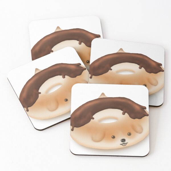 Item preview, Cute Dog Donut Kawaii Pastry Sweet Food designed and sold by Moumaima.
