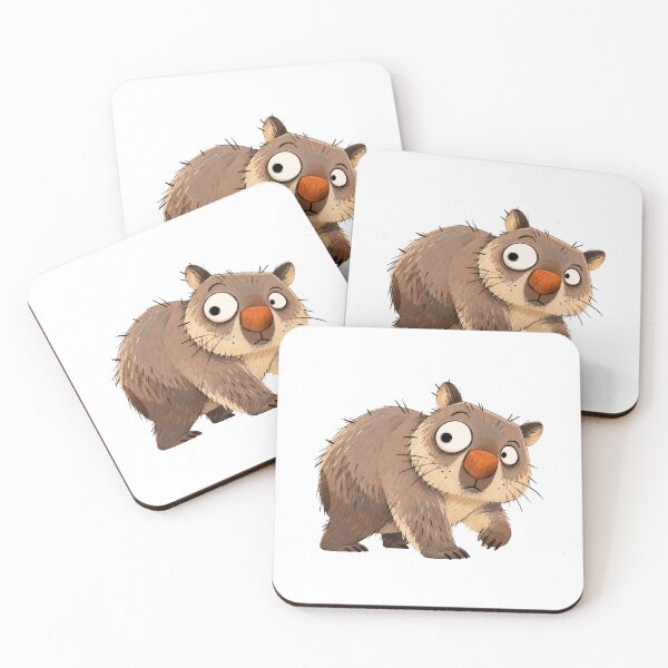 Item preview, Wombat Taking a Side Step designed and sold by The-Art-of-D.