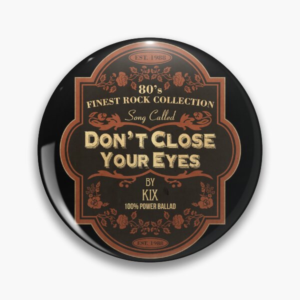 Item preview, Don't Close Your Eyes (80's Finest Rock Collection) designed and sold by helenacooper.