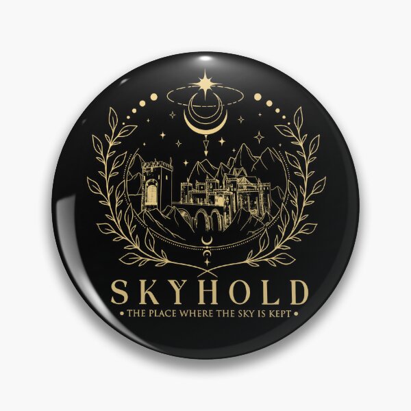 Item preview, Fantasy Mountain Fortress Golden Moon designed and sold by ArtbySunRaeer.