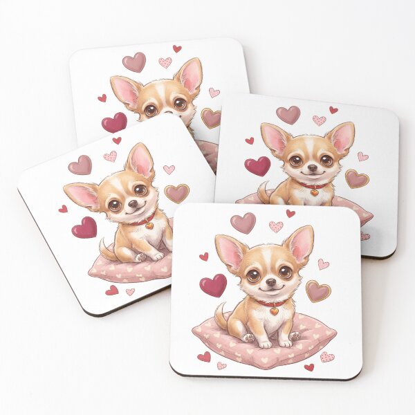Item preview, Cute Chihuahua Dog Illustration - Dog Lover Gift designed and sold by FlowCreate.