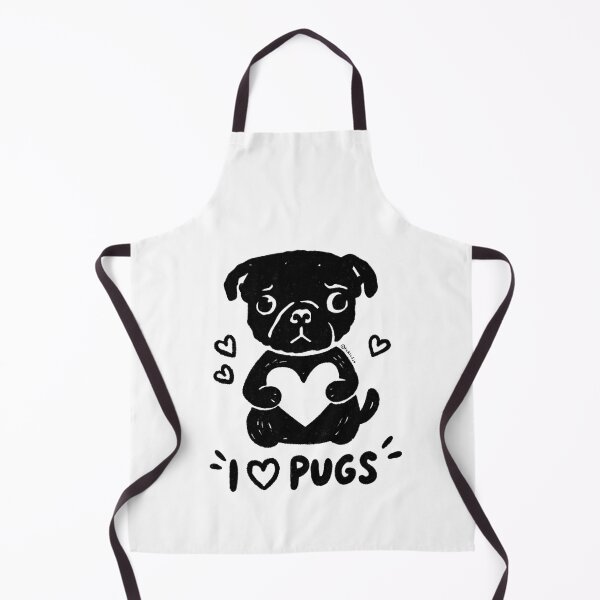 Item preview, I love PUGS! designed and sold by PickledjoArt.
